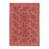 Suzani Silk Suzani With Pomegranates, Red Suzani Wall Hangin | Tablecloth in Linens & Bedding by Vintage Pillows Store