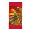Towel - Solar Burst - Geometric Abstract Sunburst | Work by Eman's Gallery