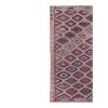 Vintage Natural Pink Jajim Turkish Wool Kilim Rug | Area Rug in Rugs by Vintage Pillows Store. Item made of fiber
