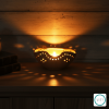 Chira Handmade Terracotta Tealight Holder (Pack of 2) | Candle Holder in Decorative Objects by Lit Lamps - Sustainable Mindful Lighting