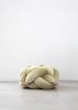 (M) Ivory Knot Ottoman | Benches & Ottomans by Knots Studio