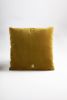 LLAMA Decorative Pillow, Ochre, Set of 2 | Pillows by ANDEAN. Item made of cotton with fiber works with contemporary & traditional style