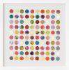 One Hundred Splash Dots Painting, Gold | Collage in Paintings by Amelia Coward