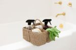 Abaca Handwoven Caddy Organizer | Storage Basket in Storage by NEEPA HUT. Item composed of fiber