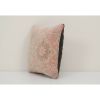 Muted Carpet Rug Pillow 14" x 14" | Sham in Linens & Bedding by Vintage Pillows Store. Item composed of cotton & fiber
