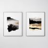 "The Mountains Are Calling" & "Mountains & Valleys" Print Set | Prints in Paintings by Kim Knoll Art