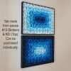 No. 20 Acoustic Diffuser Panel - Gradient Modern Abstract Wall Art | Wall Sculpture in Wall Hangings by Joseph Aurelius
