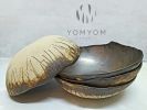 White Clay Rustic Bowl Set | Dinnerware by YomYomceramic. Item composed of ceramic