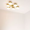 Celeste Phosphenes | Chandeliers by DESIGN FOR MACHA. Item made of brass & glass