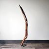 Cedar Driftwood Art Sculpture "See There They Go" | Sculptures by Sculptured By Nature  By John Walker. Item composed of wood compatible with minimalism style