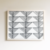 Arrows | Framed Textile | Tapestry in Wall Hangings by Little Korboose. Item composed of cotton and fiber