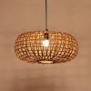 Orion Flat Ball Hanging Lamp | Pendants by Home Blitz. Item made of wood & metal compatible with country & farmhouse and modern style