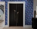 Birds Of Paradise - Blue | Wallpaper in Wall Treatments by Wallcovetings by Brenda Houston. Item composed of linen and paper