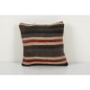 Striped Turkish Kilim Pillow | Sham in Linens & Bedding by Vintage Pillows Store. Item made of fabric