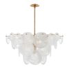 Alan Mizrahi MV3003 Loire Cascading Circular Plates Chandeli | Chandeliers by Alan Mizrahi Lighting Design