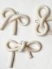 Little Bow Ornament | Decorative Objects by OBJECT-MATTER / O-M ceramics