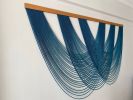Boho Chic Dip Dyed Macrame Tapestry Wall Hanging - Handcrafted Bohemian Home Decor | Macrame Wall Hanging in Wall Hangings by RavaTapestryArt
