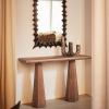 Hexagon Console Table Stained Ash | Work by District Loom