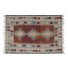 Handwoven Pastel Vintage Turkish Kayseri Kilim Rug | Area Rug in Rugs by Vintage Pillows Store. Item composed of cotton and fiber