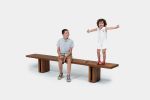 Occidental Bench | Benches & Ottomans by ARTLESS. Item made of wood