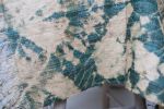 Raffia Wall Hanging-Shibori Spider Web Pattern - Khaki Green | Tapestry in Wall Hangings by Tanana Madagascar. Item made of fiber