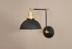 Kitchen Shelves Adjustable Wall Light - Industrial Sconce | Sconces by Retro Steam Works. Item composed of metal in mid century modern or industrial style