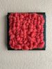 Woven Tile- Fluff Series no. 10 | Wall Sculpture in Wall Hangings by Mpwovenn Fiber Art by Mindy Pantuso