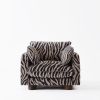 Miles Armchair Zebra | Work by District Loom