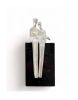 999 Fine Silver Electroformed Couple Sculpture | Sculptures by YENNY COCQ