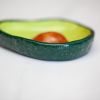 Avocado Jewelry Dish | Decorative Bowl in Decorative Objects by Melike Carr