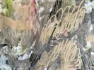 Lean Into Gray Original Painting on Stretched Canvas | Oil And Acrylic Painting in Paintings by Jessalin Beutler. Item made of canvas with synthetic