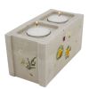 Flora Mini Cinderblock Candle Holder | Decorative Objects by Caos Motē