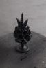 PALMARIO Decorative Traditional Candle, Black | Ornament in Decorative Objects by ANDEAN. Item works with contemporary & traditional style