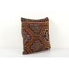 Square Oversize Turkish Kilim Pillow Cover, Kilim Rug Pillow | Sham in Linens & Bedding by Vintage Pillows Store. Item made of cotton with fiber