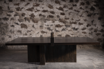 Convertible Dark Pine Ping Pong / Dining Table | Tables by NO AGE FURNITURE STUDIO