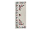 Handwoven Floral Pattern Needlepoint Kilim Rug, Wall Hanging | Area Rug in Rugs by Vintage Pillows Store. Item made of wool & fiber