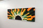 Jamaican Sunset | Wall Sculpture in Wall Hangings by StainsAndGrains. Item made of wood works with contemporary & industrial style