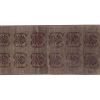 Angora Wool Turkish Tulu Rug Runner With Floral Motifs | Area Rug in Rugs by Vintage Pillows Store
