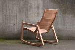 Modern Outdoor Rocking Chair, Lounge chair, USA made | Chairs by Marco Bogazzi