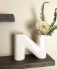 Ceramic Vase | Letter N | Vases & Vessels by Studio Patenaude