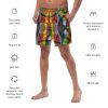 Men's Trunks - Organic Life - Abstract Colorful Geometric | Work by Eman's Gallery
