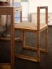 Porto Wood and Cork Chair | Dining or Writing Desk Chair | Dining Chair in Chairs by Alabama Sawyer. Item made of wood