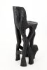 Makha, Solid Wood Sculptural Bar Chair, Original Contemporary Design, Logniture | Bar Stool in Chairs by Logniture