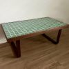 Tile-Top-Coffee Table — Solid Black Walnut-ceramic tile | Tables by Warnkestudio