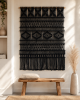 Extra Large Fiber Artwork - ROSA | Wall Hangings by Rianne Aarts / Teddy and Wool Studio. Item composed of cotton and fiber
