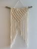 Macrame Wall Hanging- "Beth" | Wall Hangings by Rosie the Wanderer. Item made of cotton with fiber