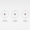 Massive Simple World Clocks | Decorative Objects by MCLOCKS
