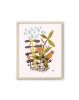 Drizzle - Mid Century Botanicals | Prints by Birdsong Prints. Item made of paper