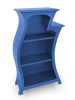 Bookcase No. 2 - Curved, Stepped Bookcase | Book Case in Storage by Dust Furniture
