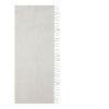1970s Vintage White Siirt Kilim Blanket Rug 4'2" X 6'2" | Area Rug in Rugs by Vintage Pillows Store. Item composed of cotton and fiber